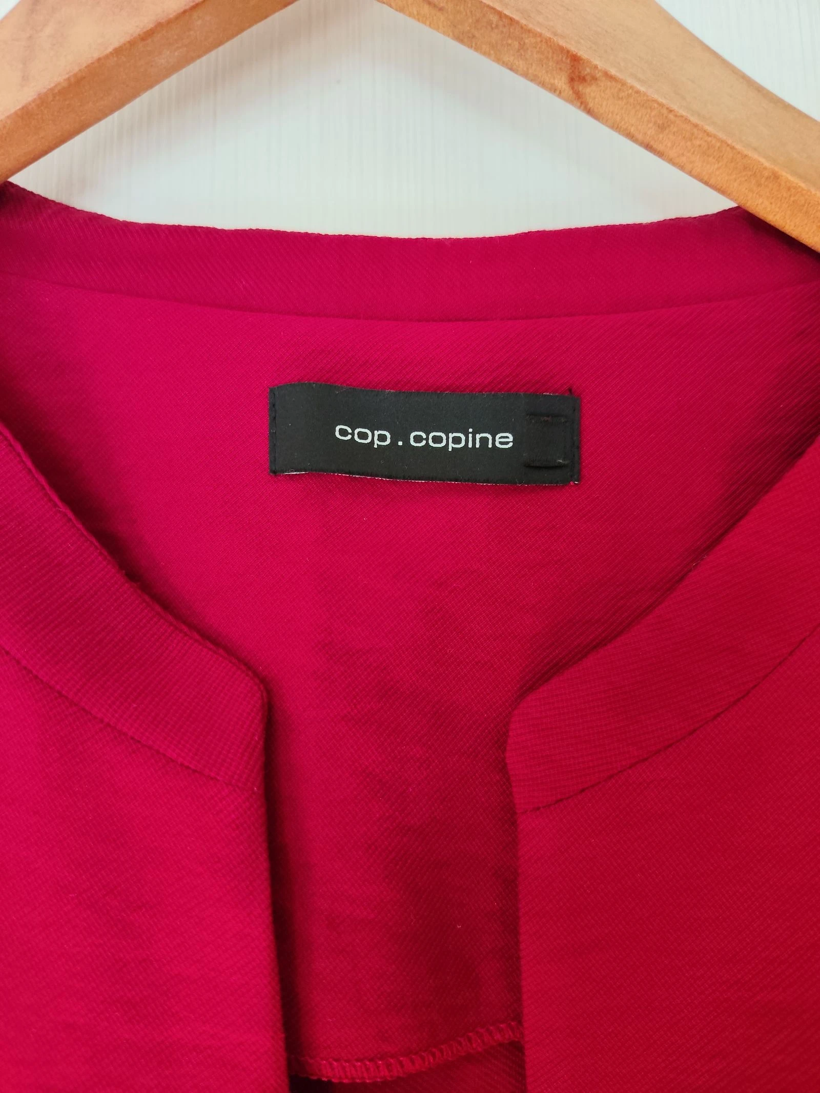 Elegant burgundy Cop Copine dress Size L/40 – photo 6